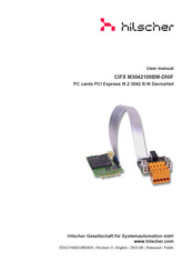 hilscher CIFX M3042100BM-DN/F User Manual