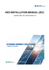 Hyundai HiE-S415DG Installation Manual