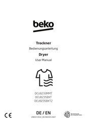 Beko DCU8235BXT2 User Manual