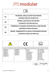 Modular 70/70PCGS Series Installation - Use - Maintenance