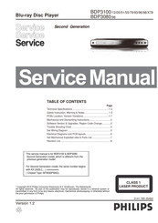 Philips BDP3100/79 Service Manual