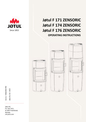 Jøtul F 171 ZENSORIC Operating Instructions Manual