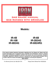 IRON IR-6B24RG Quick Start Manual
