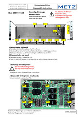 Metz 55MOC9010Z Disassembly Instructions
