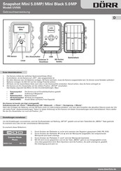 DÖRR Snapshot Mini 5.0MP User Manual