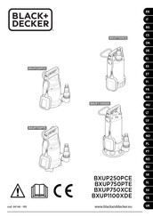User manual Black & Decker BXUP750PTE (English - 242 pages)