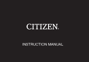 Citizen NY0121-09X Instruction Manual