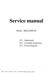 Konka KDL42MS19U Service Manual