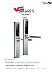 Wano VGLock vG-BL7 User Manual