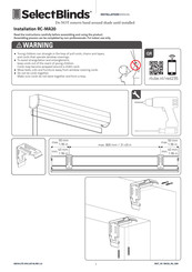 SelectBlinds RC-MA20 Installation Manual