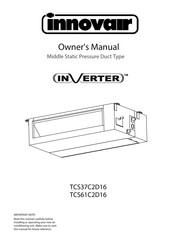 innovair INVERTER TCS37C2D16 Owner's Manual