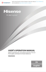 Hisense RQ563N4SI2 User's Operation Manual