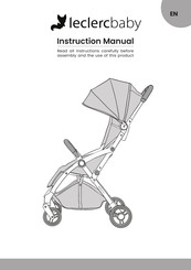 Leclerc baby Instruction Manual