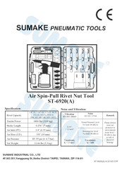 Sumake ST-6920 Manual