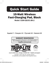 Tripp Lite U280-Q01FL-BK-2 Quick Start Manual