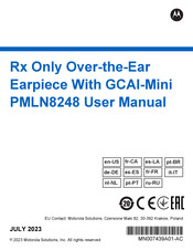 Motorola solutions PMLN8248 User Manual