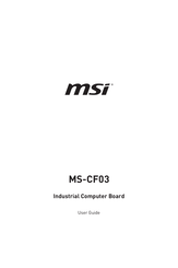 MSI MS-CF03 User Manual