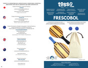 Vivere tosso FRESCOBOL HCFB-SET1 Product Manual