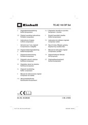 EINHELL TC-AC 190 OF Set Original Operating Instructions