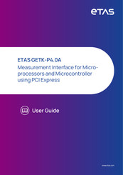 ETAS GETK-P4.0A User Manual