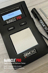 GemOro AuRACLE PRO Quick Operation Manual