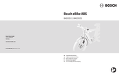 Bosch eBike ABS Original Operating Instructions
