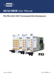 Pickering PXI 40-882B User Manual