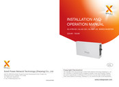 SolaX Power A-HYB-3.8K-G2 Installation And Operation Manual