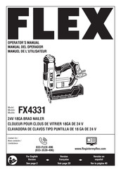 Flex FX4331 Operator's Manual
