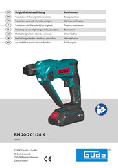 Gude BH 20-201-24 K Translation Of The Original Instructions