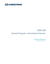 Crestron Cameo C2NI-CB Product Manual