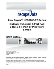 Inscape Data Link Power LPS3800-T2 Series User Manual