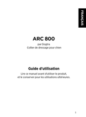 Dogtra Arc800 Owner's Manual