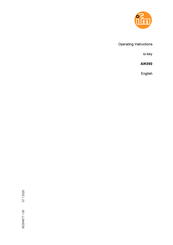 IFM AIK050 Operating Instructions Manual