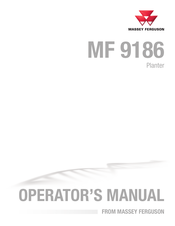 Massey Ferguson MF 9186 Operator's Manual