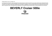 PIAGGIO Beverly 500 i.e. Manual