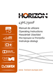 Hyundai 43HL7300F Operating Instructions Manual