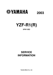 Yamaha YZF-R1 2003 Service Manual