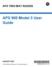 Motorola APX 900 User Manual