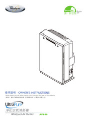 Whirlpool UltraPure AP688 Owner's Instructions Manual