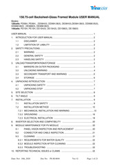 Trina Solar DD06M.08II User Manual