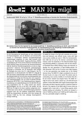 REVELL MAN 10t. milgl Manual