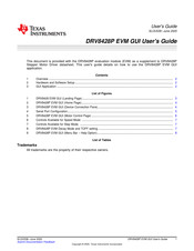 Texas Instruments DRV8428P User Manual