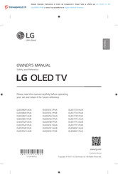 LG OLED C1 Owner's Manual