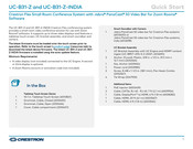 Crestron Flex UC-B31-Z-INDIA Quick Start Manual