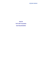 NORTHROP GRUMMAN T6-TV User Documentation
