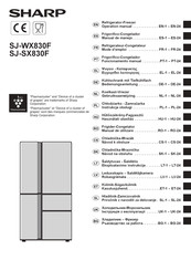 Sharp SJ-WX830F Operation Manual