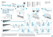 Sony BRAVIA XR 55X9 K Series Setup Manual