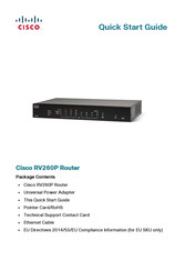 Cisco RV260P Quick Start Manual