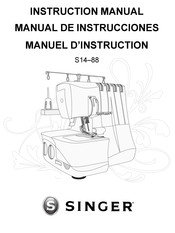 Singer S14-88 Instruction Manual